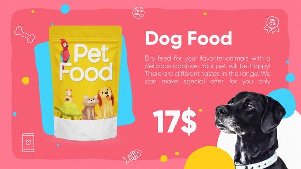 Pet Products Promo - VideoHive 27926729