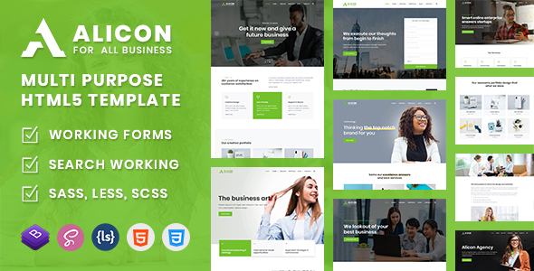 Alicon - Multi - ThemeForest 27260796