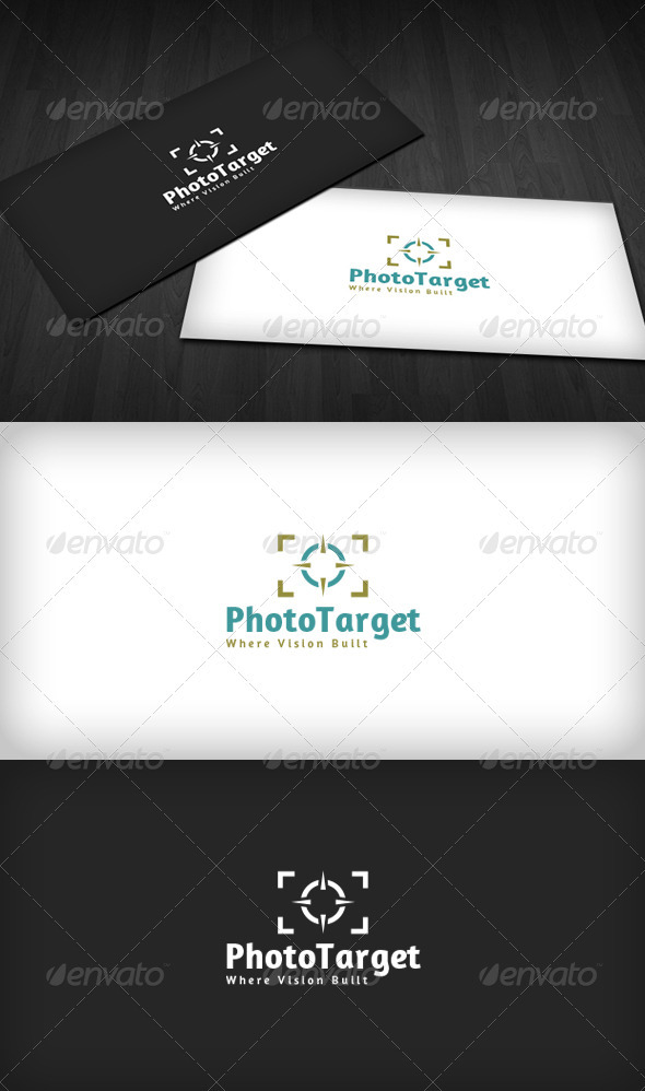 Photo Target Logo - Vector Abstract