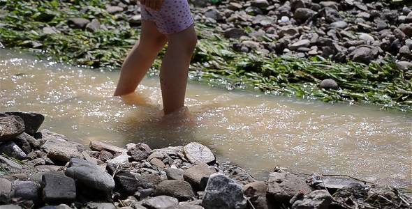 Walking Through Water