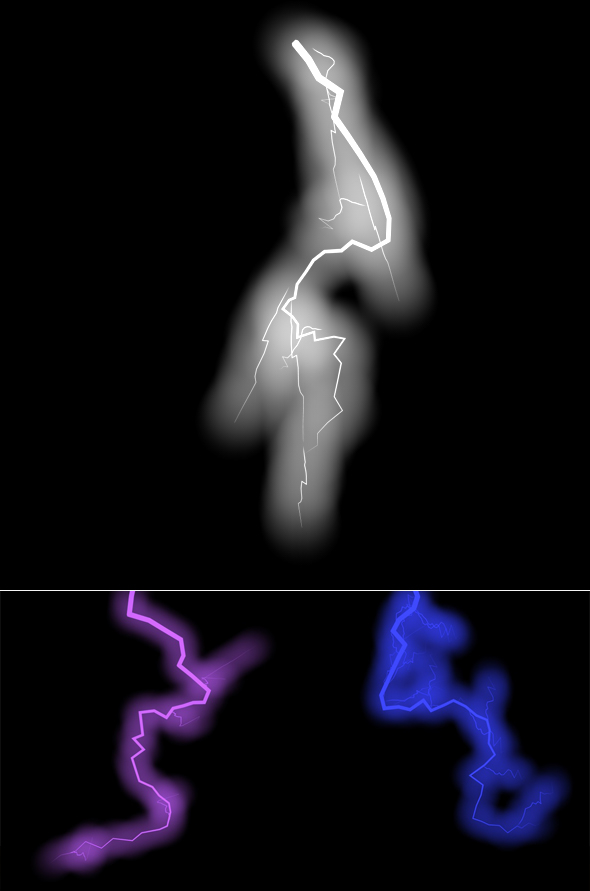 Animated Lightning Electricity Creator