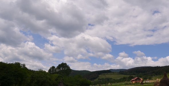 Clouds 1 - Time Lapse - 4k & 1080p Resolution