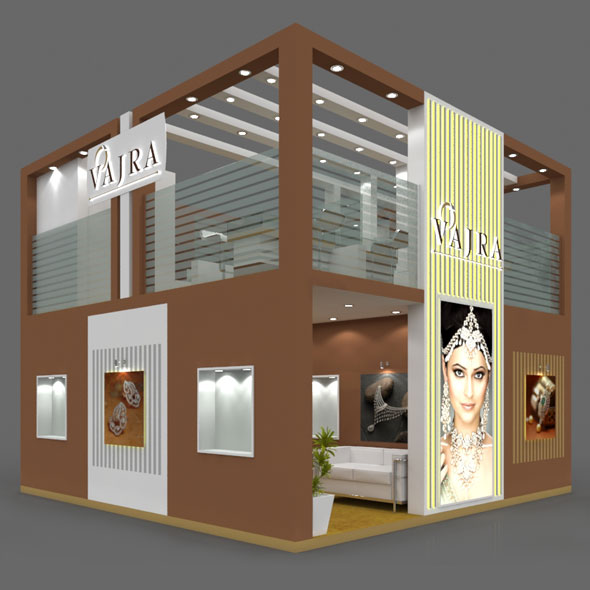 Exhibition Booth 3D - 3Docean 27931235