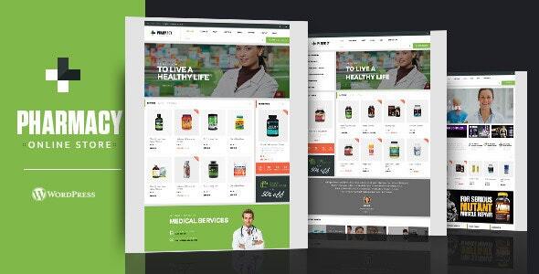 Pharmacy WooCommerce WordPress - ThemeForest 8799461