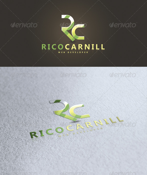 Rico Carnill Logo - Letters Logo Templates