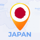 Japan Map - Japan Travel Map - VideoHive Item for Sale