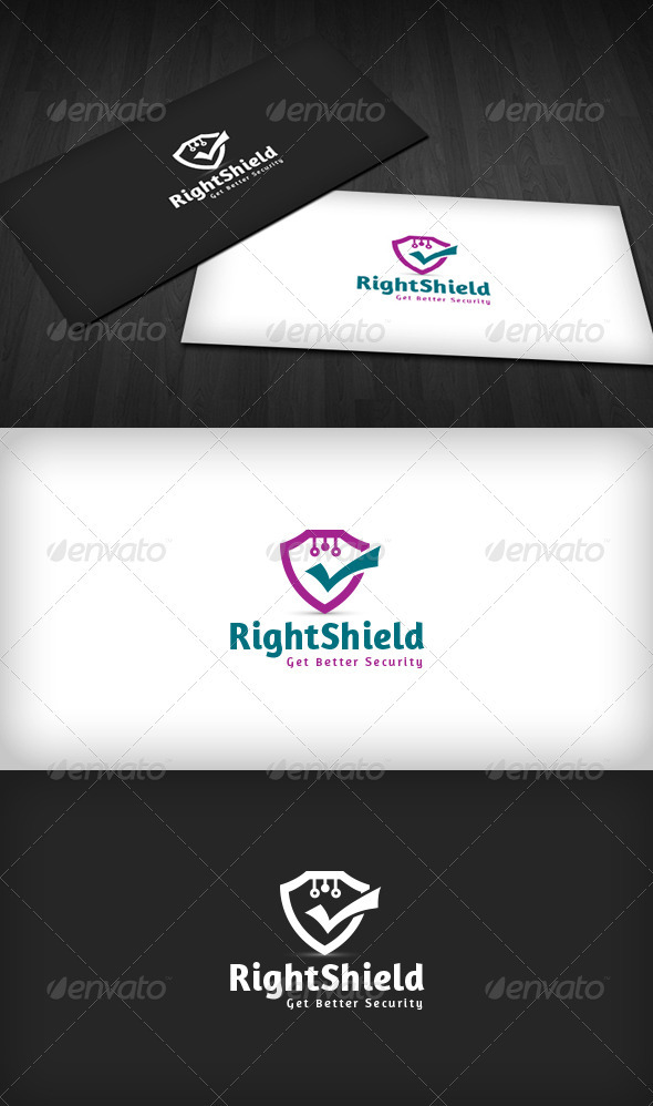 Right Shield Logo - Symbols Logo Templates