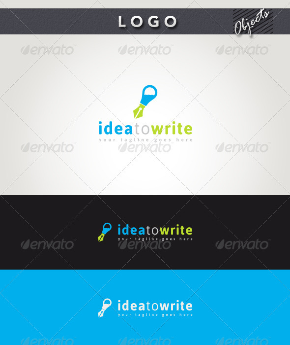 Idea to Write Logo
