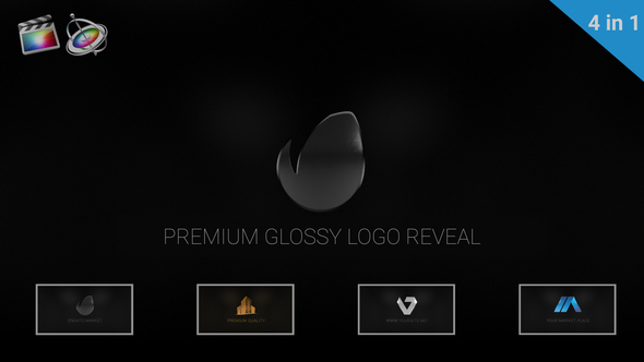 Premium Glossy Logo Reveal