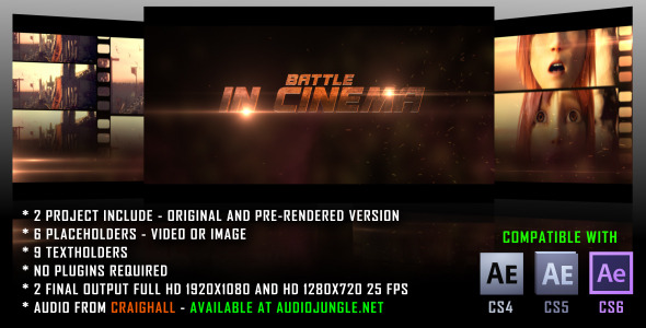 Battle In Cinema - VideoHive 2598170