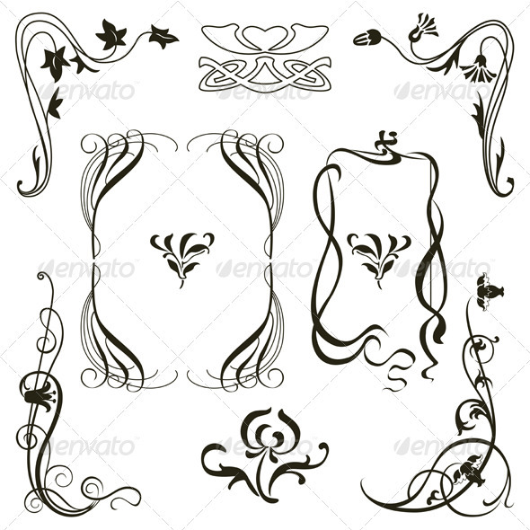 Vintage design elements