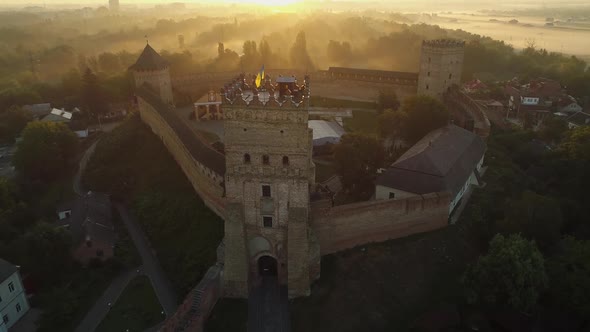 The Historical Part of Lutsk is a View of Lubart Castle alt