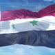 4K 3D Syria Flag 