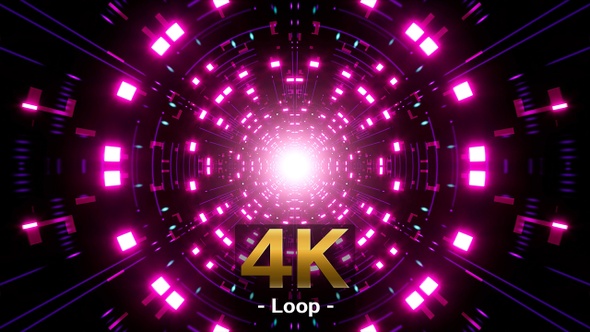 Symmetrical Pattern Cyber Light VJ Background alt