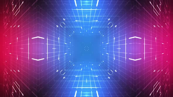 Grid Tunnel Loop Background alt