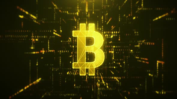 Bitcoin Blockchain Crypto Currency Concept