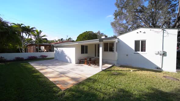 House Backyard  Residential Suburban Florida Home alt