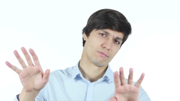 Stop, Rejecting Gesture, No By Businessman alt