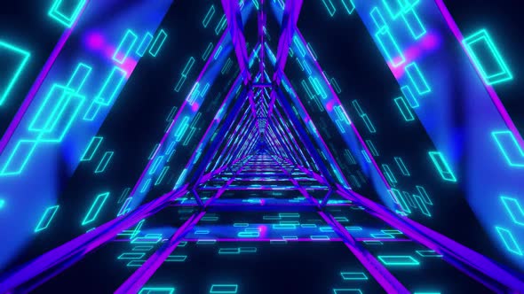 Abstract Sci Fi Tunnel 