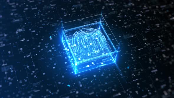 Fingerprint Digital Data Security 01111 alt