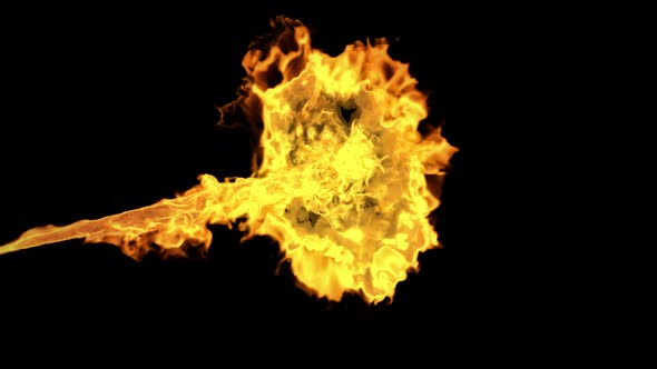 Flamethrower Fire Reveal