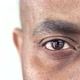 Brown Eye of an Afro-American Man - VideoHive Item for Sale