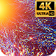 Neon Glowing Stars Tunnel 4k - 126