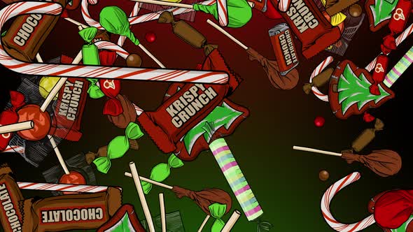 Christmas Candy Raining Down alt