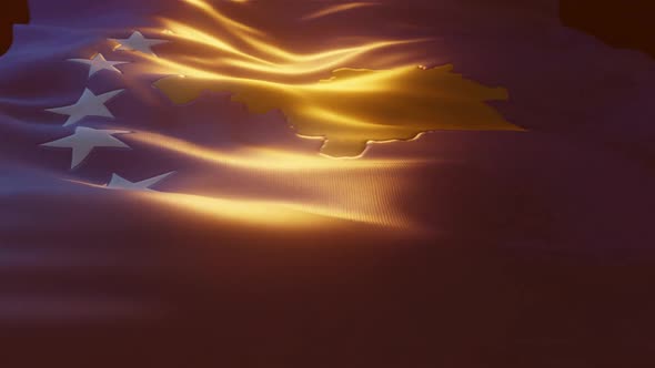 Kosovo - Atmospheric Flag alt
