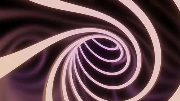 Hypnotic Tunnel with Twisting Lines alt