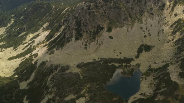 Karkamsko Lake In Pirin Mountain In Bulgaria alt