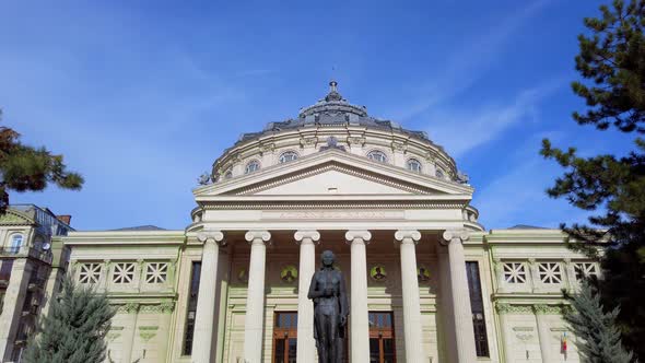 Romanian Athenaeum 4k, Bucharest , Romania alt