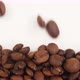 Coffee Beans Filling Full on White Background - VideoHive Item for Sale
