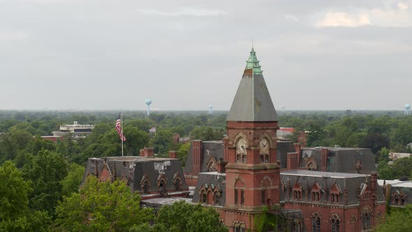 Historic Gothic Revival Architecture Style St Pauls School of Garden City alt