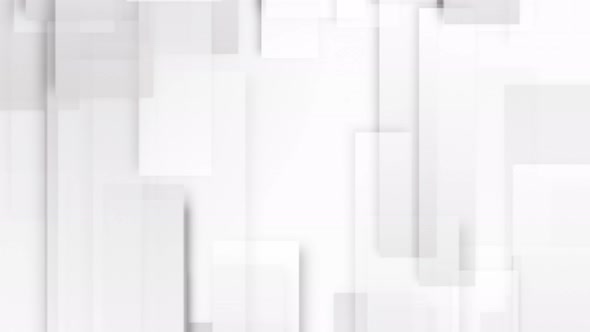 Abstract grey and white geometric minimal motion background.