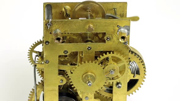 Mechanical Antique Vintage Clock 4 alt