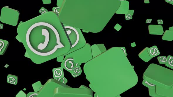 Whatsapp Social Icon Loop
