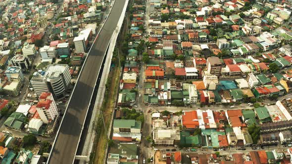 Manila the Capital of the Philippines Top View alt
