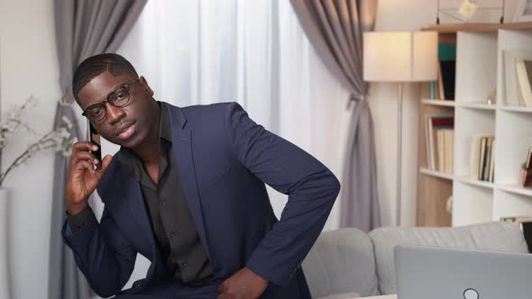 Business Discussion Entrepreneur Call Man Phone alt