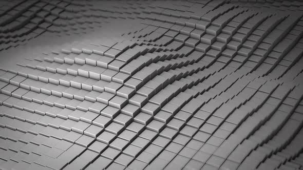 3D Cube Wave