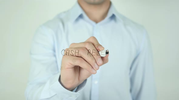 Cash Reserve, Writing On Screen alt