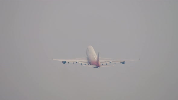 Wide Body Airliner Take Off