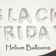 Black Friday Celebration Helium Balloons - VideoHive Item for Sale