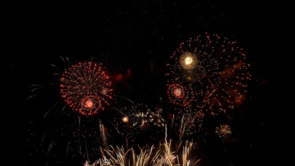 Fireworks Celebration Background Pack