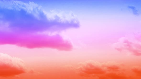 Time Lapse of Gorgeous View of the Sky and the Clouds Moving Dramatically Majestically alt