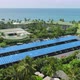Solar PV Solution Installed at Rooftop Parking Lot Aerial Outdoor Solar Parking - VideoHive Item for Sale