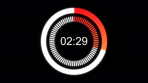 Ten Second Stopwatch Animation