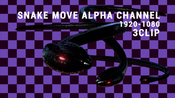 Snake Move Alpha 3 Clip