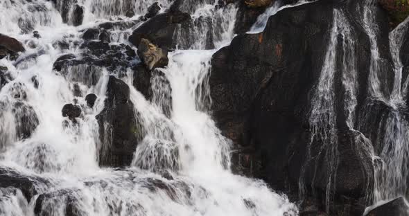 Hraunfossar Falls in Iceland alt