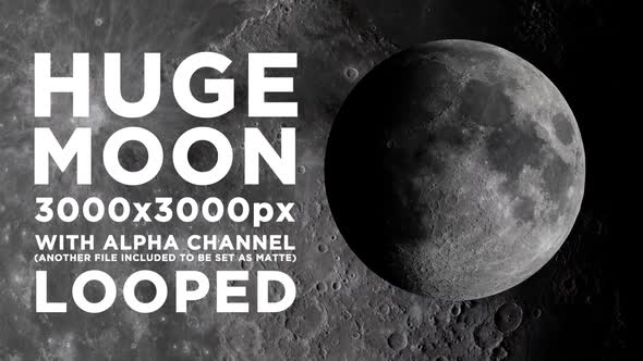 The Moon - 3000px alt